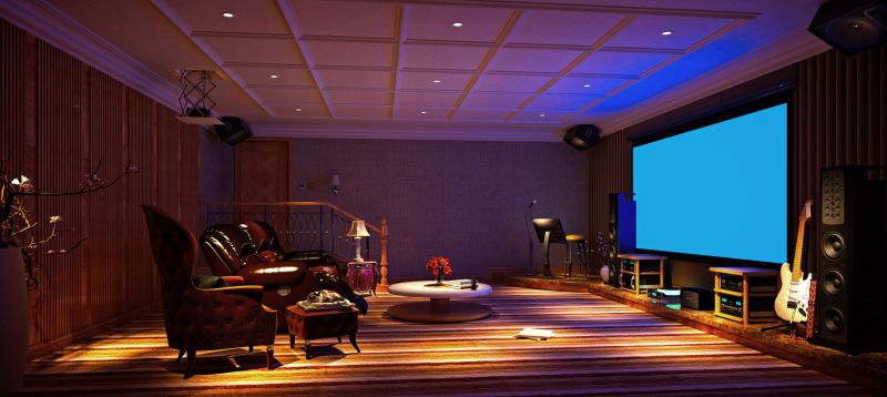 Theater Room Installation in Provo, UT